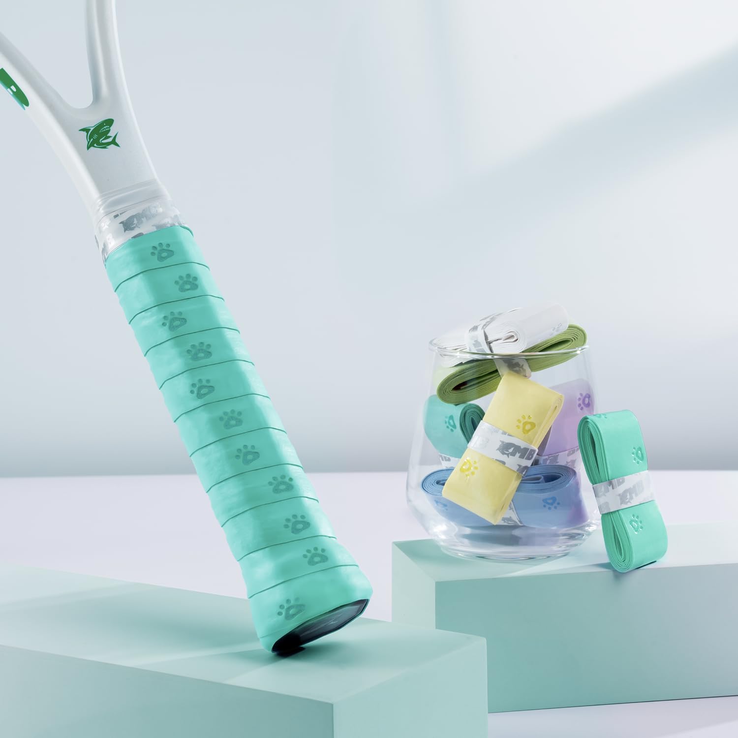 

Cute Cat Claw Grip Tape for Badminton Tennis and Golf Clubs and Breathable (Limited Edition) (3-Pack) Rackets, Rackets, Sweat-Absorbent, Anti-Slip,