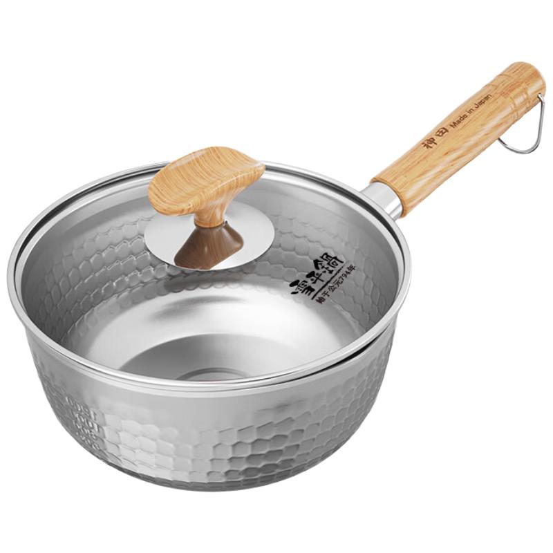 Kanda Japanese Stainless Steel Yukihira Pot