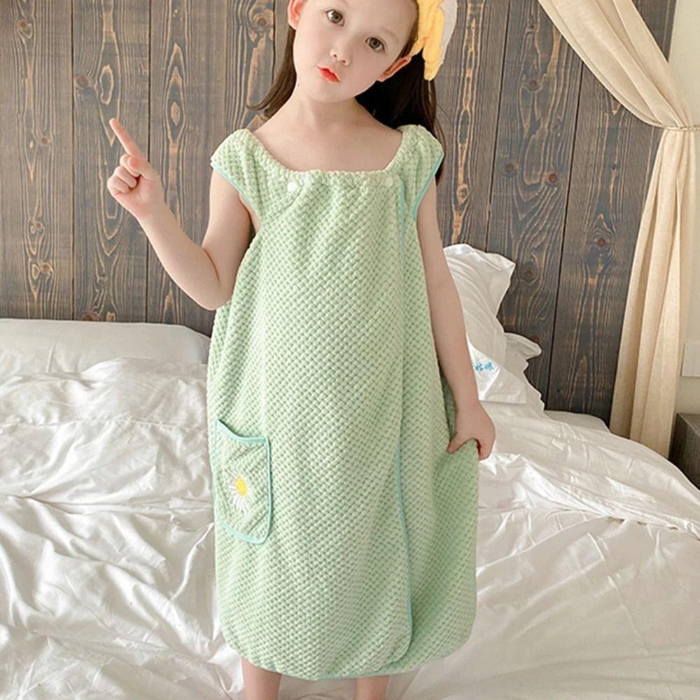 

Cartoon Baby Bath Towel Soft Wrap Shower Skirt Beach Towel Children s Bath Towel Girl