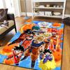 Son Goku Anime Floor Carpet, Digital Printed Movie Rug, Home Decor Mat for Bedroom, Living Room Mat -HYQ24