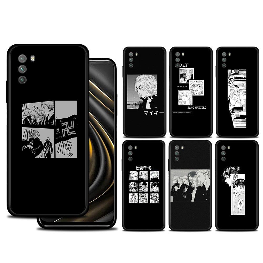 

Чехол для телефона Xiaomi Poco X3 Nfc X3 M3 Pro X3 F3 Gt F1, чехол для Mi 11t 10t Pro 9t 11 Note 10 Lite Civi Fundas Tokyo Revengers