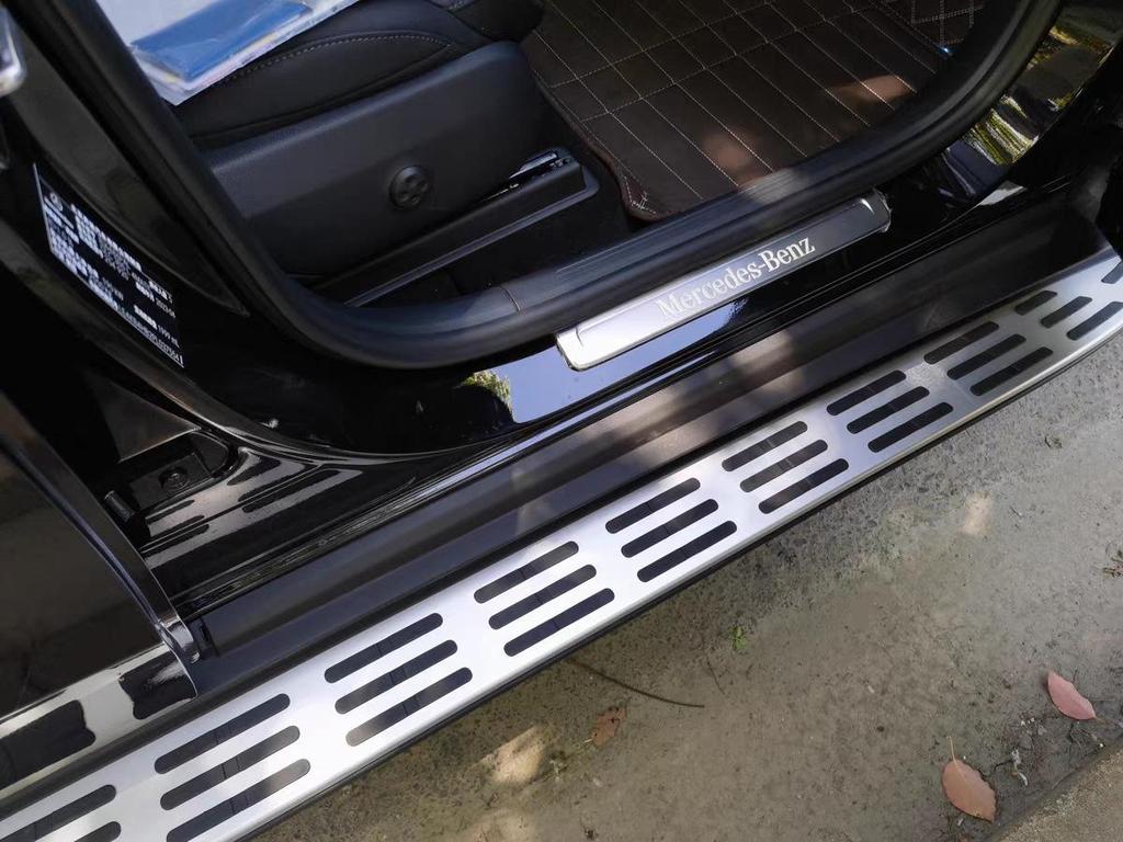 Extended Side Steps for Mercedes-Benz GLC Pedals: Compatible with GLC200, GLC260, GLC300 (Models 2016-2025)