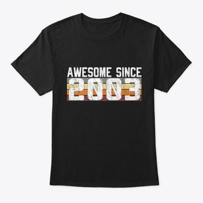 Seit 2003 16 Jahre alt T-Shirt Hergestellt in den USA Größe S bis 5XL