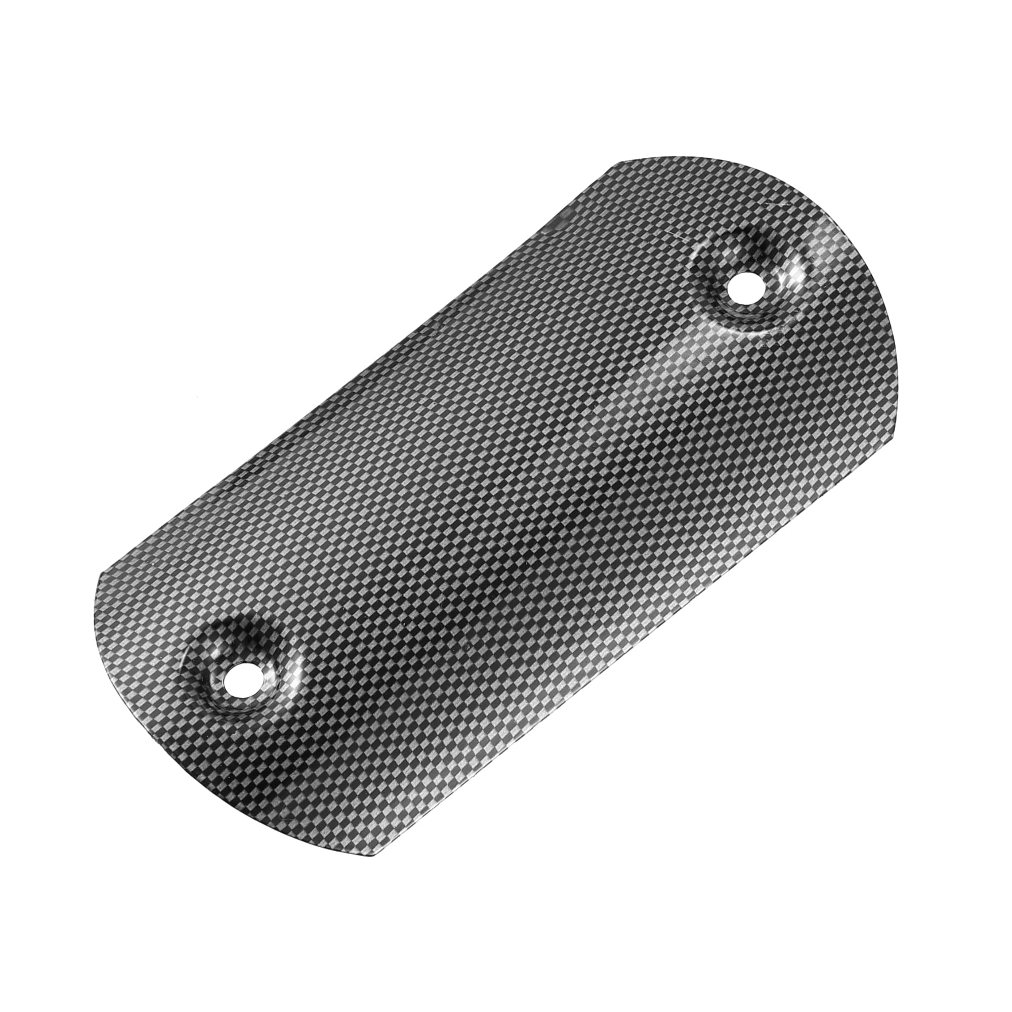 uxcell Термозащитная крышка-кожух выхлопной трубы глушителя, Защита, Универсальная для мотоцикла, квадроцикла, 14,3 см, Черный, 1 комплект чёрный