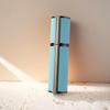 Luxury 5ml Travel Perfume Bottle with Leather Base - Leak-Proof Spray Design