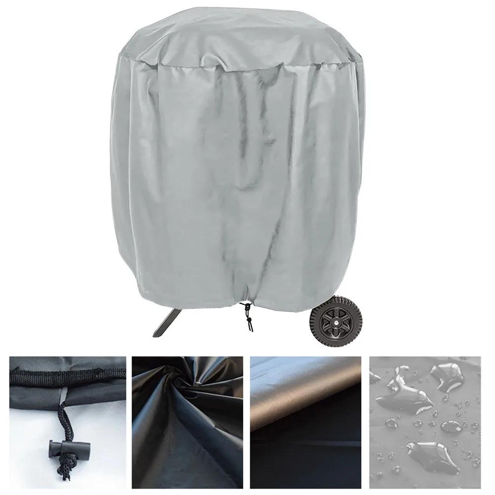 

BBQ Grill Cover Garden Grill Shed Waterproof Outdoor Furniture Dust Cover For Weber Grill Storage Protect Cover Bag China Mainland