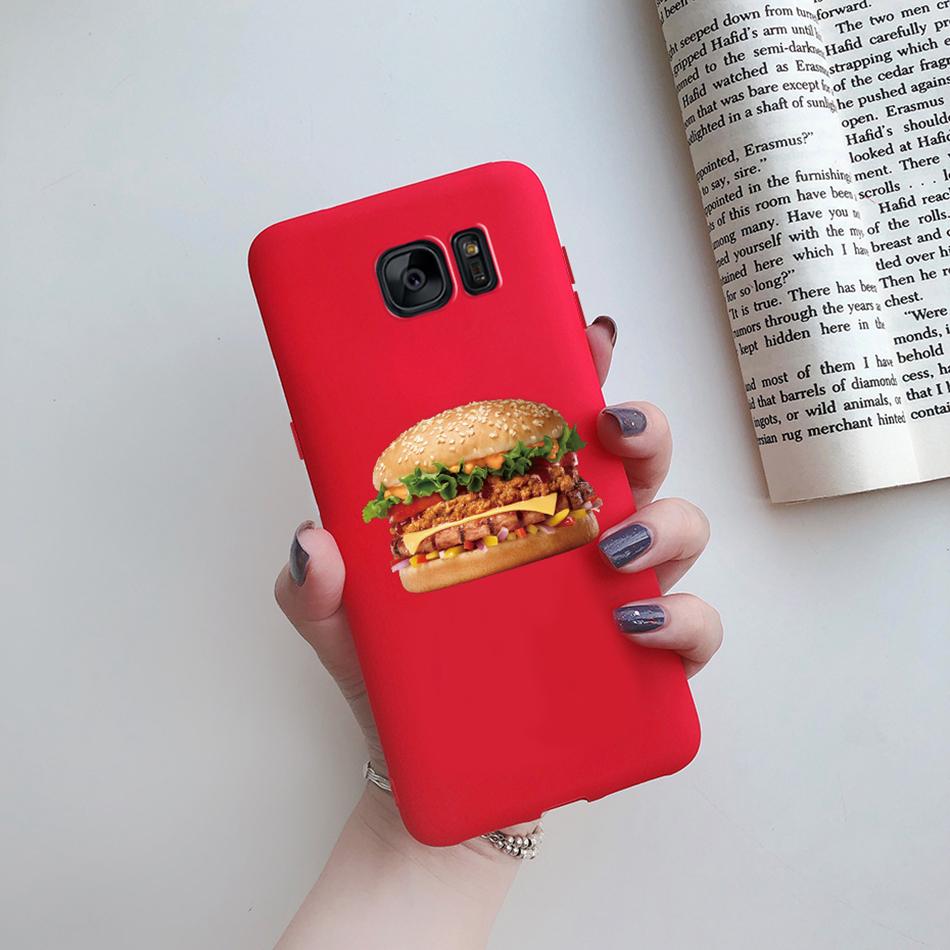 Cute Cat Cactus Silicone Case For Samsung Galaxy S6 Edge S7 Edge Cover Soft Slim Funda For Samsung S6 S7 Edge S6edge S7edge Case