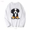 Inktastic Bernese Mountain Dog T Shirt Kiniart Bmd Cute Drawing Illustration Vintage Washed Stylish Homme Stretched Versatile