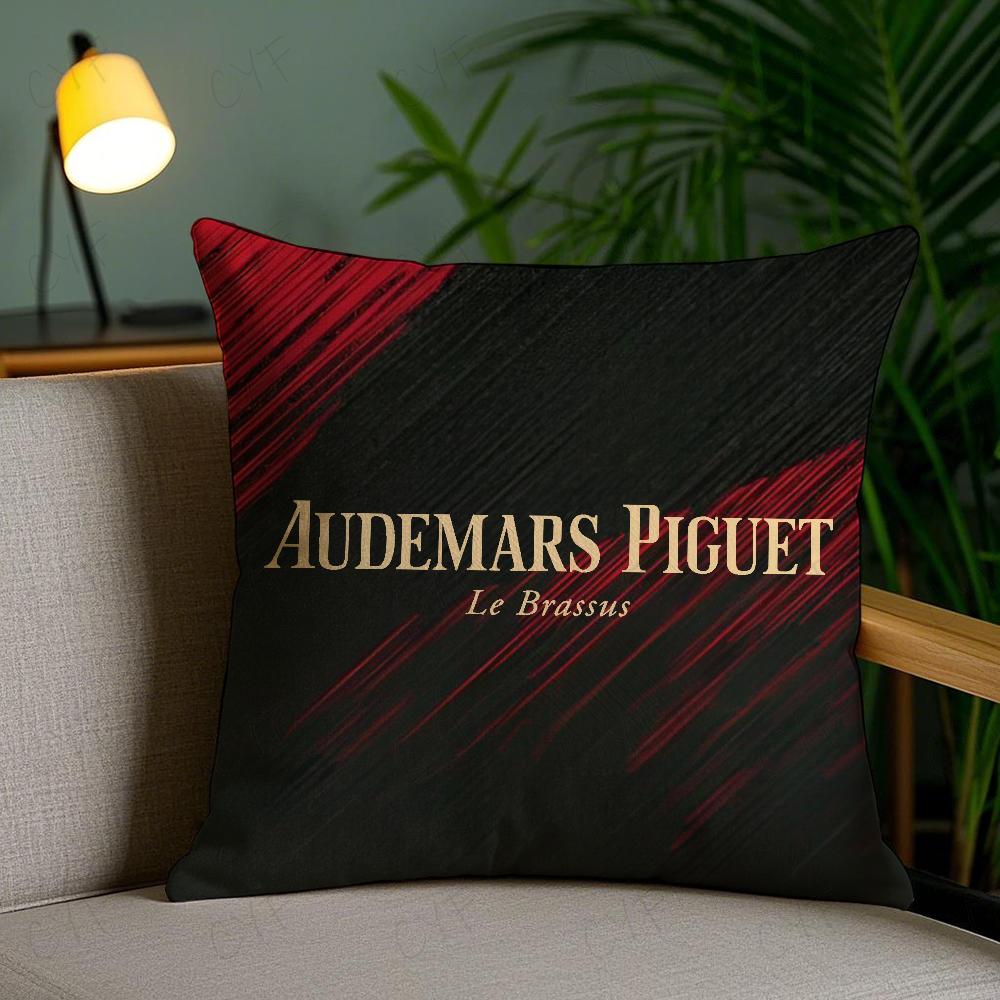 Audemars Piguet Pillow Case Anti-Dustmite Pillowcase Invisible Zipper Silky Short Plush Sofa Cushion Cover
