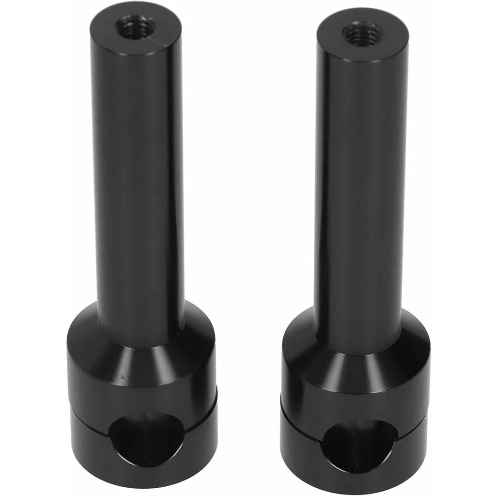 Auybuig Aluminum Alloy Handlebar Riser for 22mm/25mm Motorcycle Steering Wheel Lifting Kit Universal Design