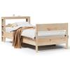 VidaXL Bed Frames Without Mattress 75x190 Cm Solid Pine Wood 3306210