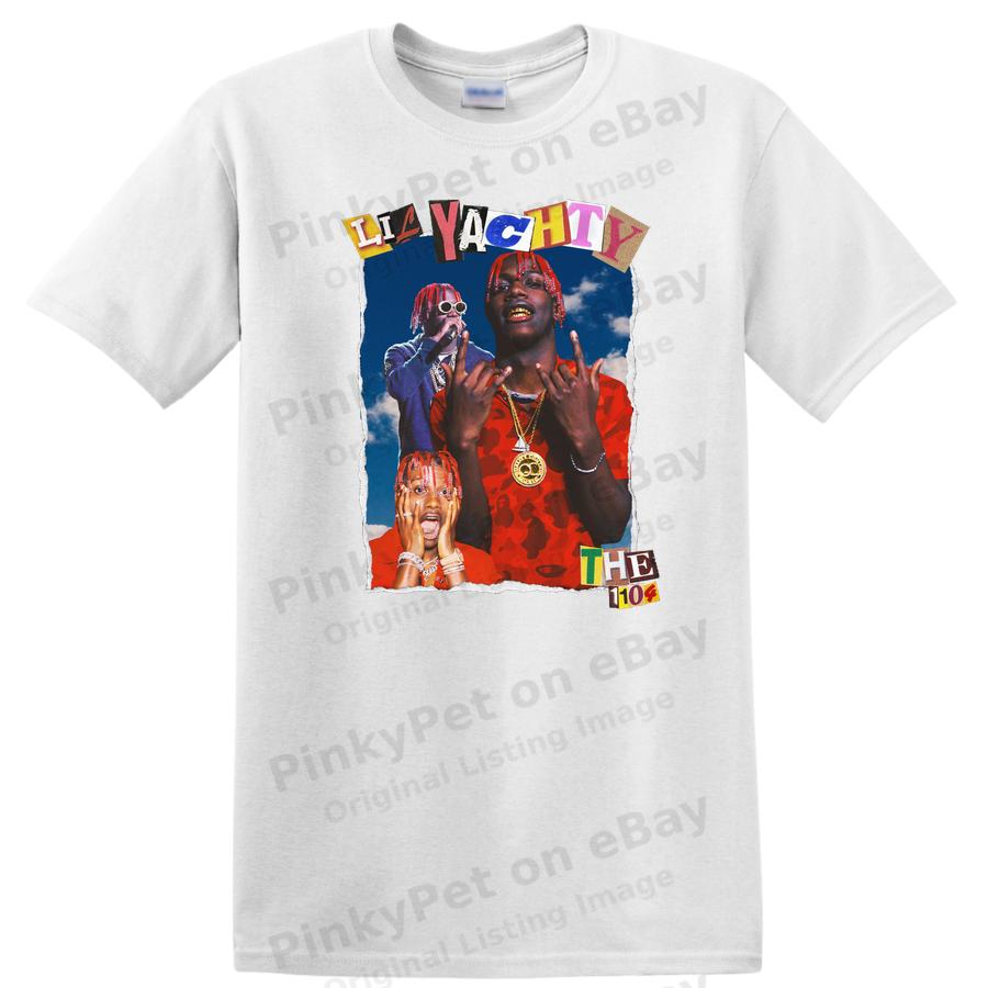 Lil Yachty Vintage Graphic T Shirt Funny Rap Music Art Tee Gift for Fans