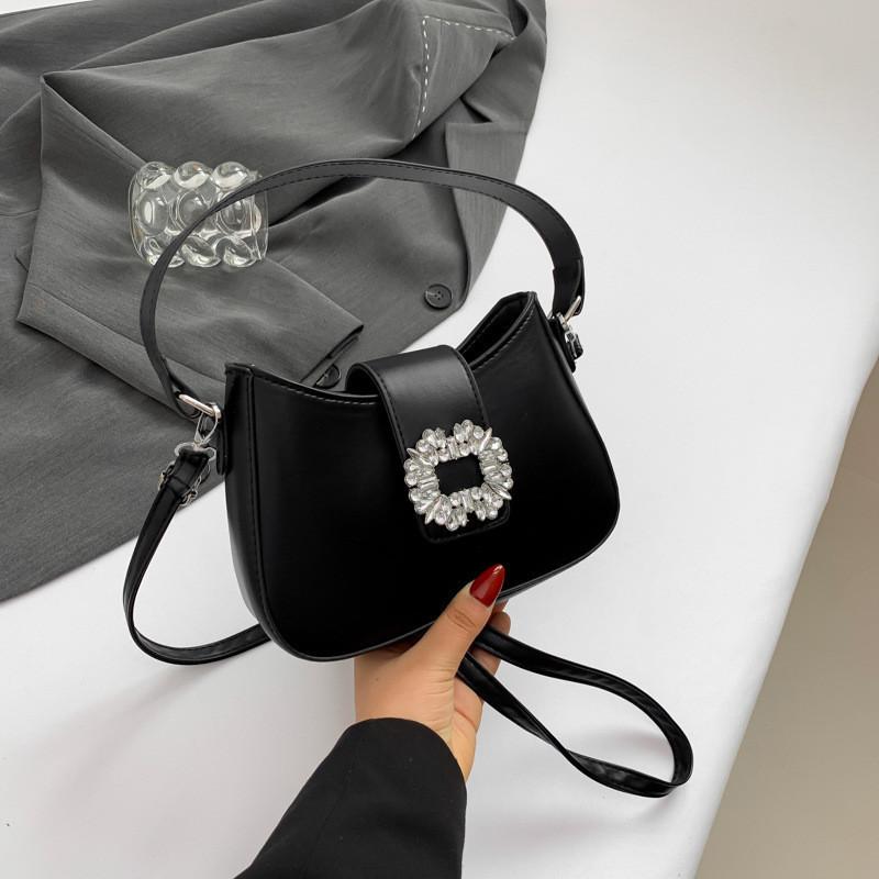 Chic Fashionable Small Crossbody Bag Trendy Street Style Pu Leather In Multiple Colors