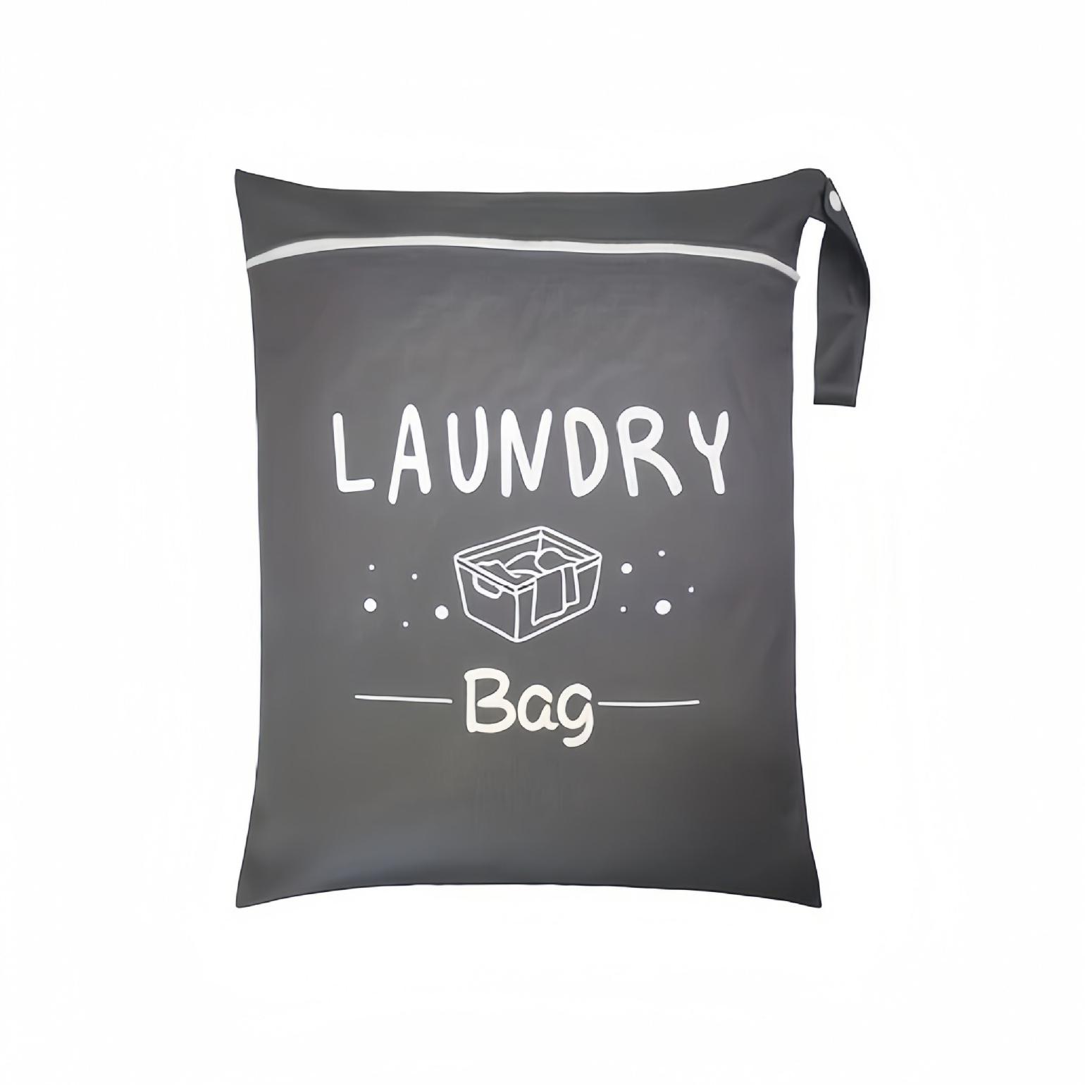 

Solid color travel bag, beach storage, dry wet separation storage bag, diaper bag, mommy bag, clothes storage bag серый