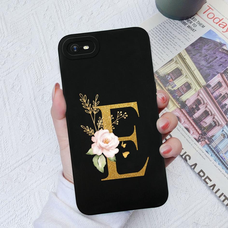 Für OPPO Realme C11 C12 C15 C33 C17 C35 C20 C30 Fall Luxus Schutzhülle Platz Flüssiges Silikon Weiche TPU Blume buchstaben Für Realme Funda Coque Stoßstange