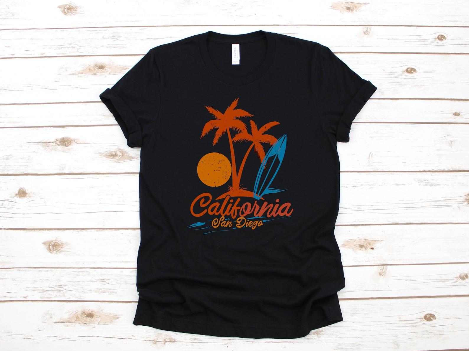 San Diego T-Shirt, San Diego California Tank Top, T-shirt, T-shirt,T-shirt, Kids Tee Apparel Gift 3XL