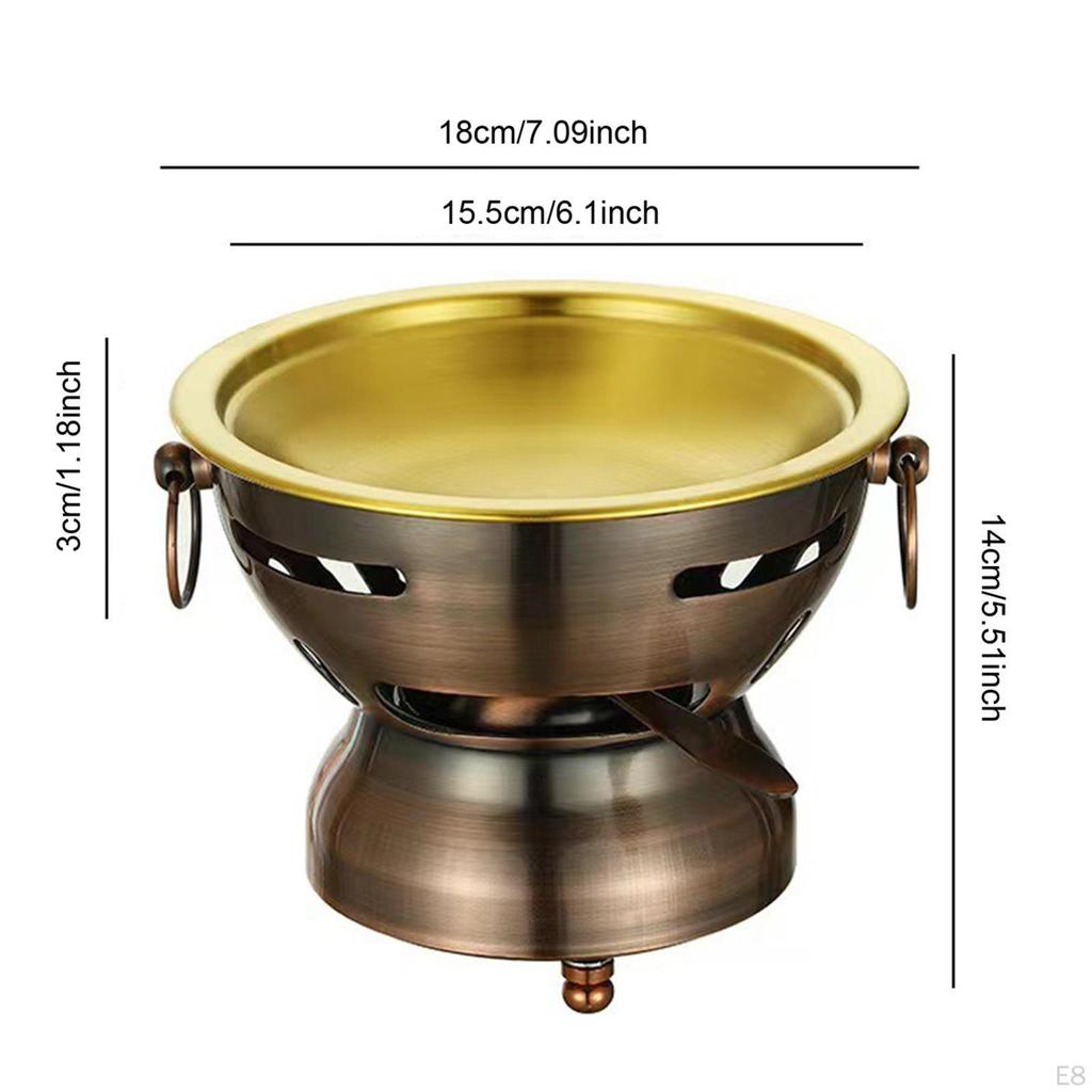 Alkoholgryte Kinesisk lite kjøkken Kokekar Suppe Hotpot Tradisjonell