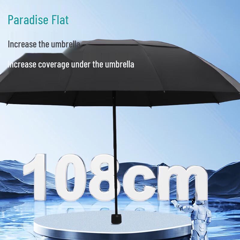 Paradise UV Protection Business Storm-Resistant Folding Umbrella