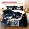 Jude Bellingham Pattern Bedding Home Decoration Birthday Gift (1 * Duvet Cover + 2 * Pillowcase, Without Core),fan Merchandise.