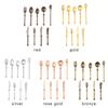 1:6/1:12 Scale Miniature Cookware Doll Accessories Simulation Mini Cutlery Fork Knife Spoon
