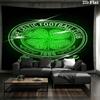 Celtic Fc Crest Custom Name Wall Tapestry Aesthetic Wall Hanging Printed Fabric Blanket Decorative Tapestries For Bedroom Living Room Home Decor