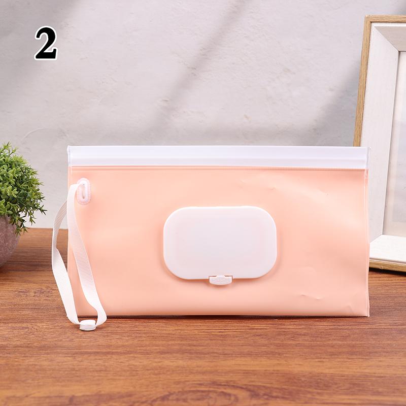 1 st Eva Bärbar Snäpprem Papperslåda Våtservettpåse Vändlock Kosmetikapåse Utomhus Användbar Barnvagnstillbehör