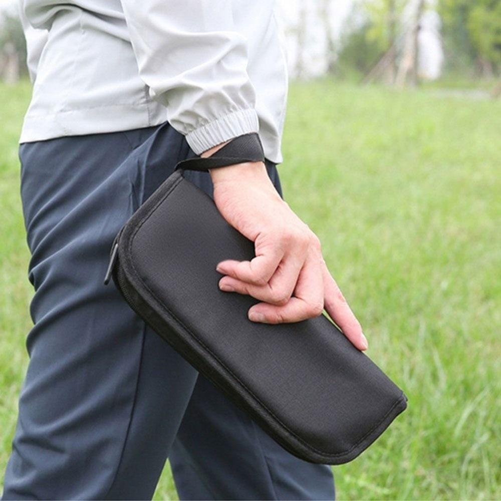 Solid Color Portable Zipper Campstool Ultra-light Outdoor Picnic Bench Compact Camp Chair  Hiking