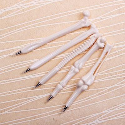 5pcs Cartoon Bone Style Ballpoint Pen Creative Ballpen Kawaii Magical Pen Fashion School Office Writing Supplies