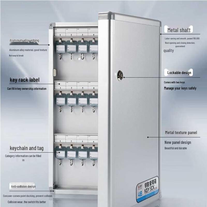 Jinlongxing Wall-Mounted 6-Key Lock Box