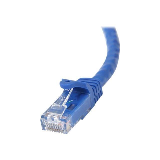 STARTECH Câble Réseau Cat6 Gigabit UTP - Sans Crochet - 10 M - Cordon Ethernet RJ45 Anti-accroc - Câble Patch Mâle / Mâle - Noir