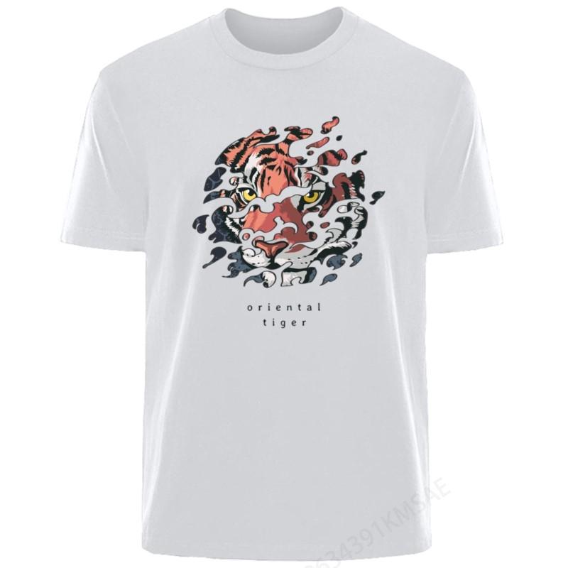 

Creative patchwork Wildlife Print Summer Men s cotton comfortable breathable T-shirt Casual men s outdoor street wear 5XL різнокольоровий