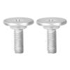 2 PCS Lower Engine Cover Bolt Pin Screws Set Compatible with Hon-da Civic Accord CRV, Replaces 90105-TBA-A00