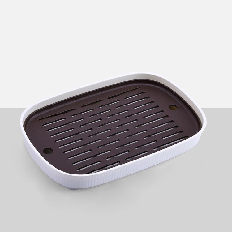 Dish Drying Rack Drain Tray Cutlery Organization Kitchen Home Accessories