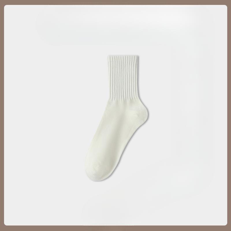 Male Autumn and Winter Added Velvet and Thick Warm Cotton Sports Deodorant Socks