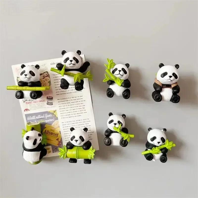 Panda Kühlschrankmagnet 3D Dreidimensional Haus Kreative Magnetische Dekoration Chengdu Souvenir Panda Hausdekoration
