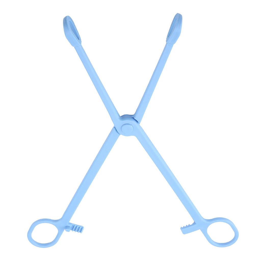 Blue Plastic Durable Useful Pet Clip for Snake Lizard Reptile Animal Food