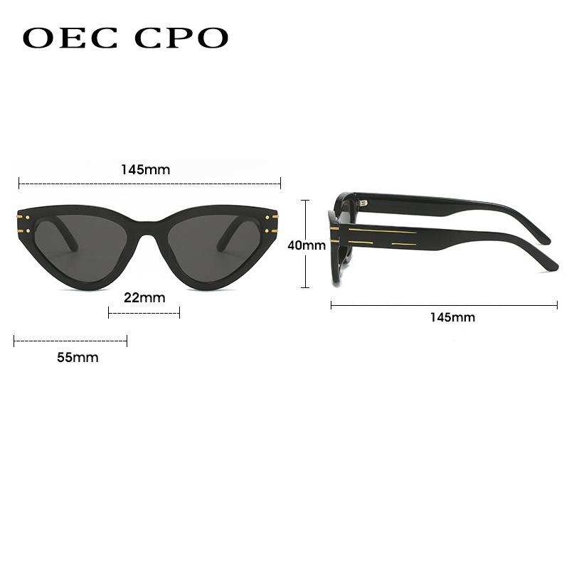 Vintage Cat Eye Sunglasses Women Men 2024 Brand Designer Fashion Goggle Sun Glasses Female Trends Shades Outside Eyewear UV400