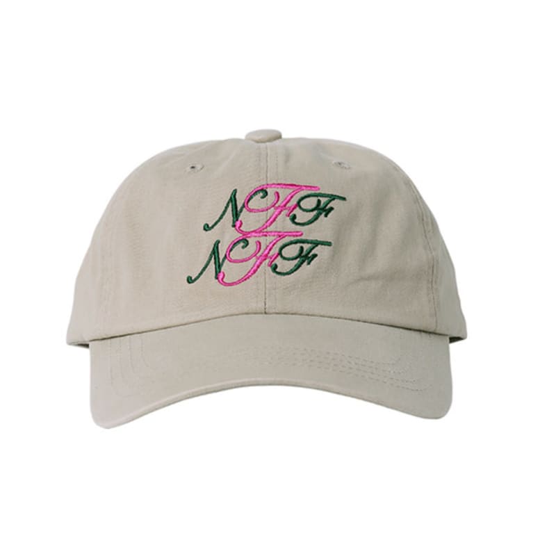 

nff logo ball cap_beige ONE