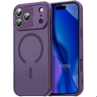 Schutzhülle - BOOLING - für iPhone 17 Pro - Stoßfest - Silikon Lila - Kabelloses Laden