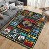 Gaming passion dedication and lifestyle carpet Yoga living room room decor children's crawling mat doormat area rug