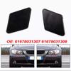 2pcs 61678031307 61678031308 Auto Front Bumper Headlight Washer Nozzle Spray Cover Cap Jet For BMW 3 Series E90 Touring E91