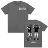 Rapper Beele Borondo Tour Mens and Womens Retro Fashion Classic Y2k 2026 Spring Summer New Fashion Print Pure Cotton Tshirt