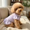 Flying Sleeve Dog Princess Dress Breathable Mesh Princess Apparel Pet Cake Skirt  Daily Wear