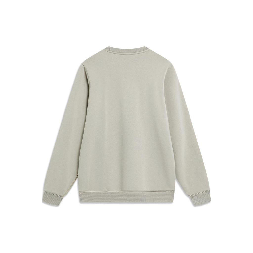 Li Ning Sports Trendy Collection Sweatshirt Men's Plaster Gray AWDT965-7
