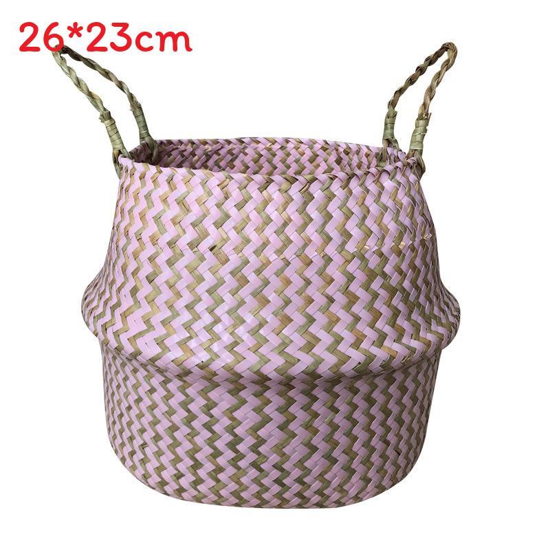 With Natural Plant Fiber Material For Home Garden Decor