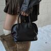 Niche design retro cowhide fashion shell handbag versatile new leather large-capacity shoulder handbag