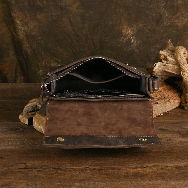 Новая мужская сумка из натуральной кожи — фото 4