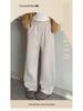 Girls' Velvet Wide-Leg Pants Winter 2025: Trendy Slim Fit, Thick Warmth, Straight-Leg Long Pants for Big Girls
