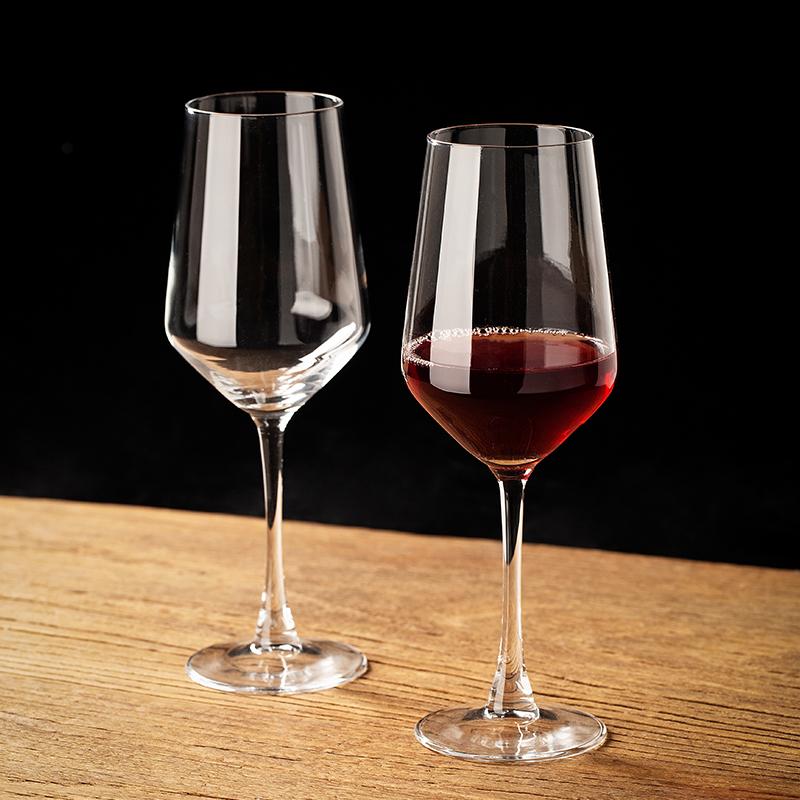 Red Wine Goblet ,Large Crystal Wine Glass, Christmas Durable Modern Beautiful Stemmed Wine Glasses,Clear Stylish Wine Glass