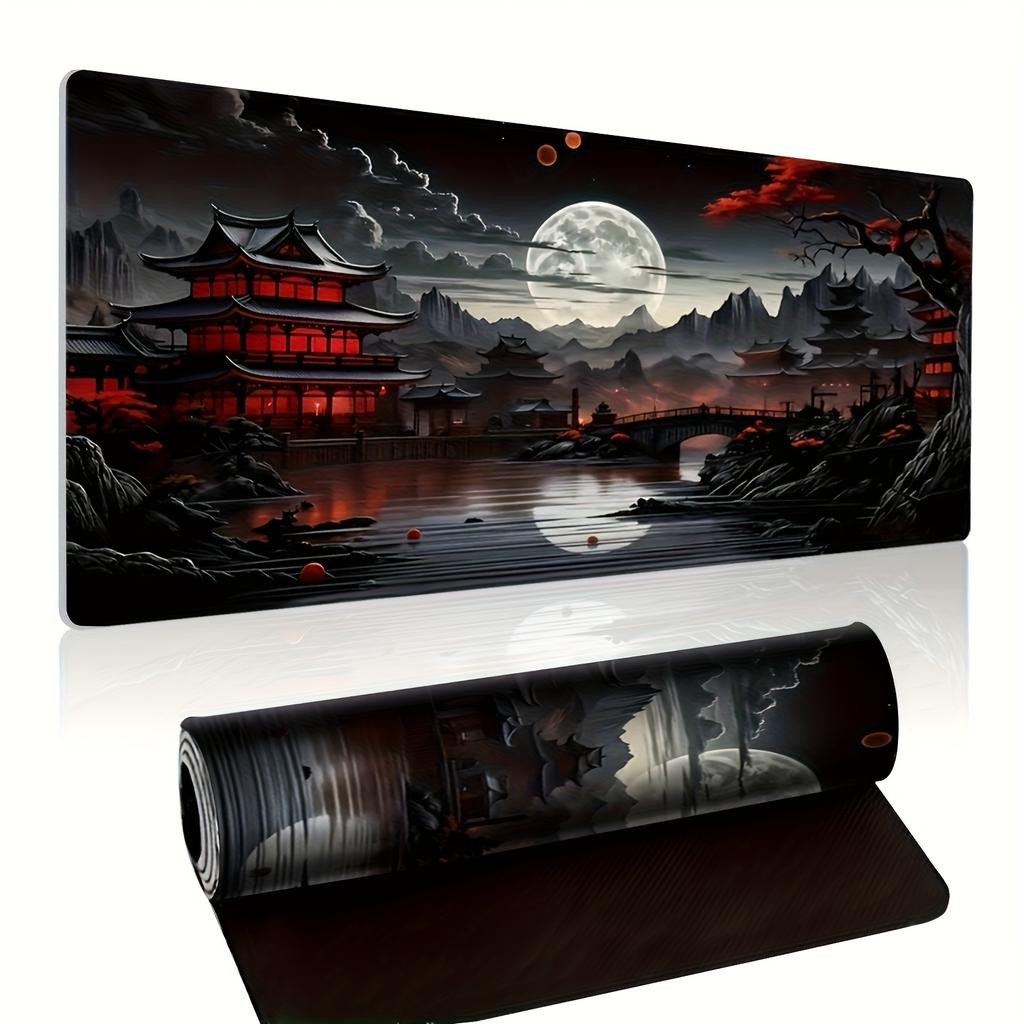 Mouse Pad Large Desk Mat Gaming Cloth Surface Non Slip Rubber Base for PC Laptop Keyboard Office Desk Setup